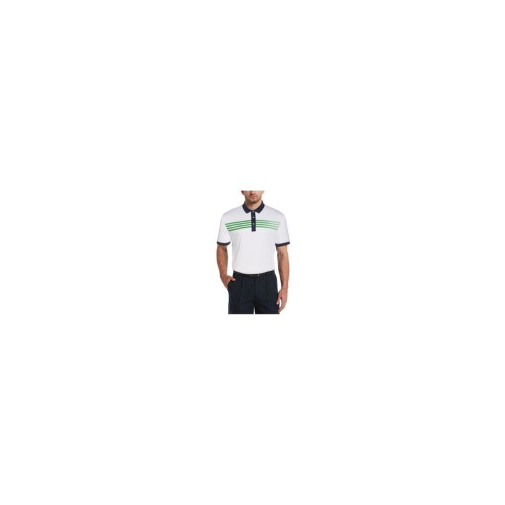 PGA TOUR Mens White Classic Fit Performance Stretch Polo XL